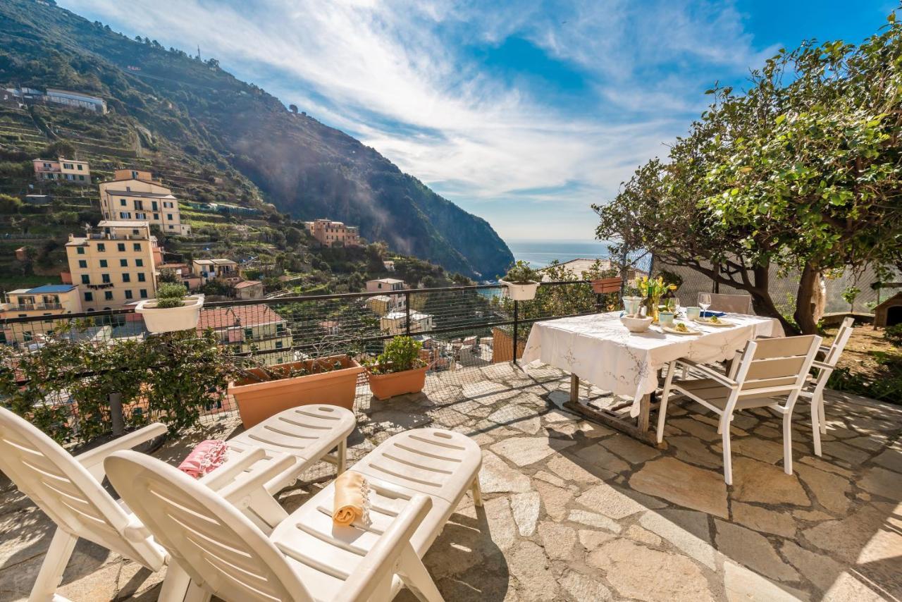 Villino Caterina House: Big Terrace Seaview Apartman Riomaggiore Kültér fotó