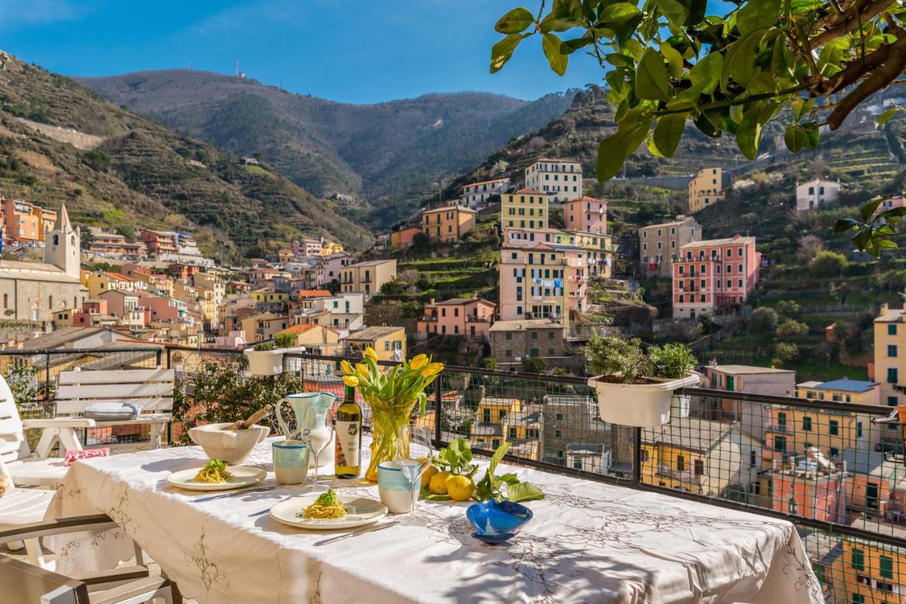 Villino Caterina House: Big Terrace Seaview Apartman Riomaggiore Kültér fotó