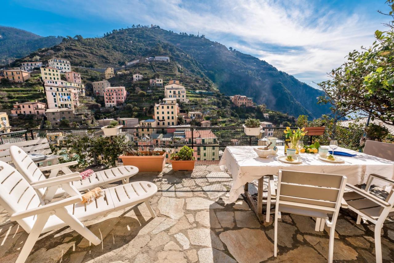 Villino Caterina House: Big Terrace Seaview Apartman Riomaggiore Kültér fotó